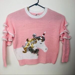 Holiday time women’s‎ X-MAS.sweater pink un…